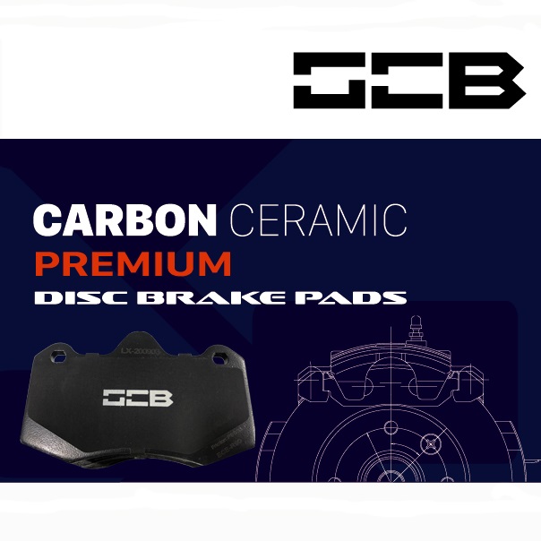 GCB Carbon Ceramic Brake Pads