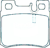 Online sale Holden Calibra Front and Rear Brake pads DB1341-DB1229