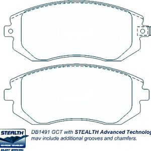 Online sale Honda Prelude Front and Rear Brake pads DB1206-DB1265